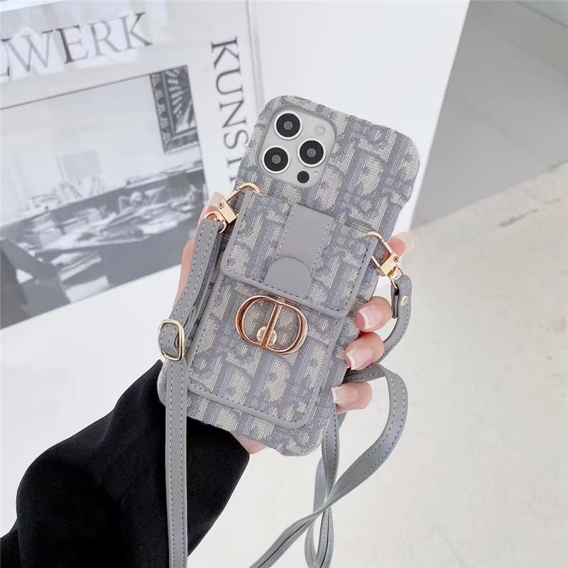 dior iphone15 ショルダーケース