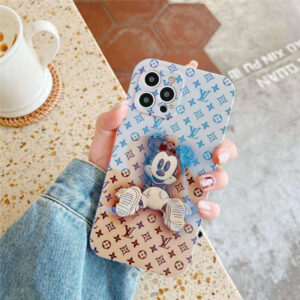 iphone13 ケース キャラクター ルイヴィトン ミッキー iphone12pro/12promax ケース 光沢 スマホケース 13pro おもしろ かわいい iphonexs max ケース カップル
