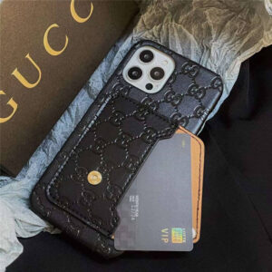 iphone16/16pro/15pro max/15プロケース 背面収納 gucci風 iphonese 第 