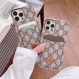 新品 GUCCI iPhone 13 Pro カードスロット付 ケース 限定！GUCCI☆カードスロット付 iPhone 13シリーズ ケース☆即納