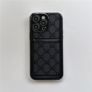 新品 未使用 GUCCI ジャンボ GG iPhone15 スマホケース 黒 GUCCI ジャンボ GG IPHONE 15 、IPHONE 15PRO ケース (GUCCI