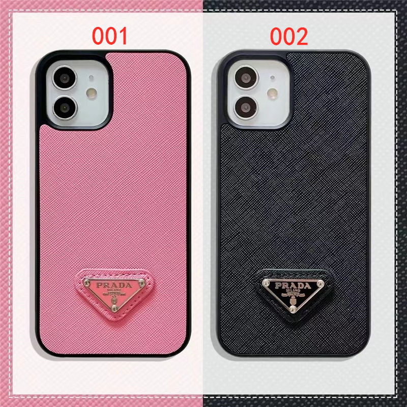 prada風 iphone15 ケース 革 オシャレ iphone14/14pro ケース お揃い シンプル