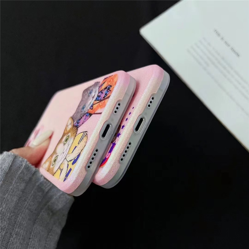 iphone13/13pro ケース グッチ猫 iphone12 ピンクケース かわいい gucci風 iphone11/11pro max ケース おもしろ iphoneテンアール/xs ケース 大学生 女子