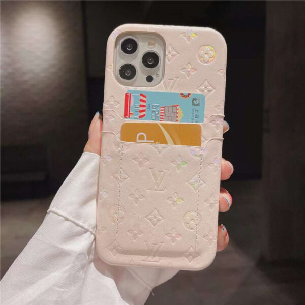 ヴィトン風 iphone13/12 カード収納ケース 2枚 iphone13pro max ケース 革 おしゃれ ルイヴィトン iphone12pro/11/xs/xr ケース 人気 女子 スマホカバー おすすめ - 画像 (6)