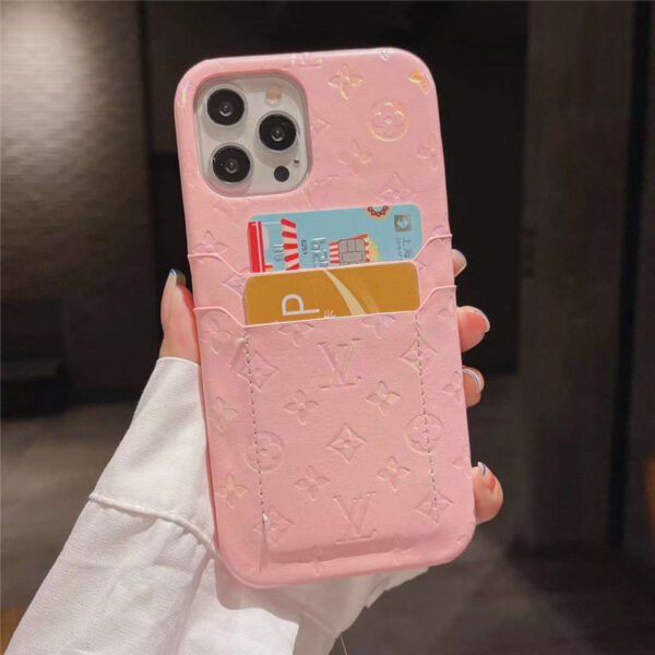 ヴィトン風 iphone13/12 カード収納ケース 2枚 iphone13pro max ケース 革 おしゃれ ルイヴィトン iphone12pro/11/xs/xr ケース 人気 女子 スマホカバー おすすめ - 画像 (5)