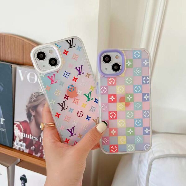 ヴィトン iphone13ケース クリア 黄ばまない iphone12/12pro maxケース オーロラ ルイヴィトン風 iphone13pro/11 tpuケース 可愛い iphonex/xs max スマホケース マット 韓国