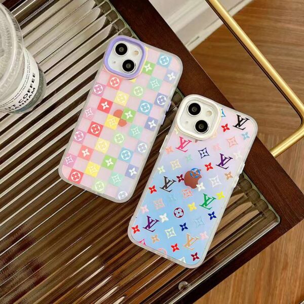 ヴィトン iphone13ケース クリア 黄ばまない iphone12/12pro maxケース オーロラ ルイヴィトン風 iphone13pro/11 tpuケース 可愛い iphonex/xs max スマホケース マット 韓国