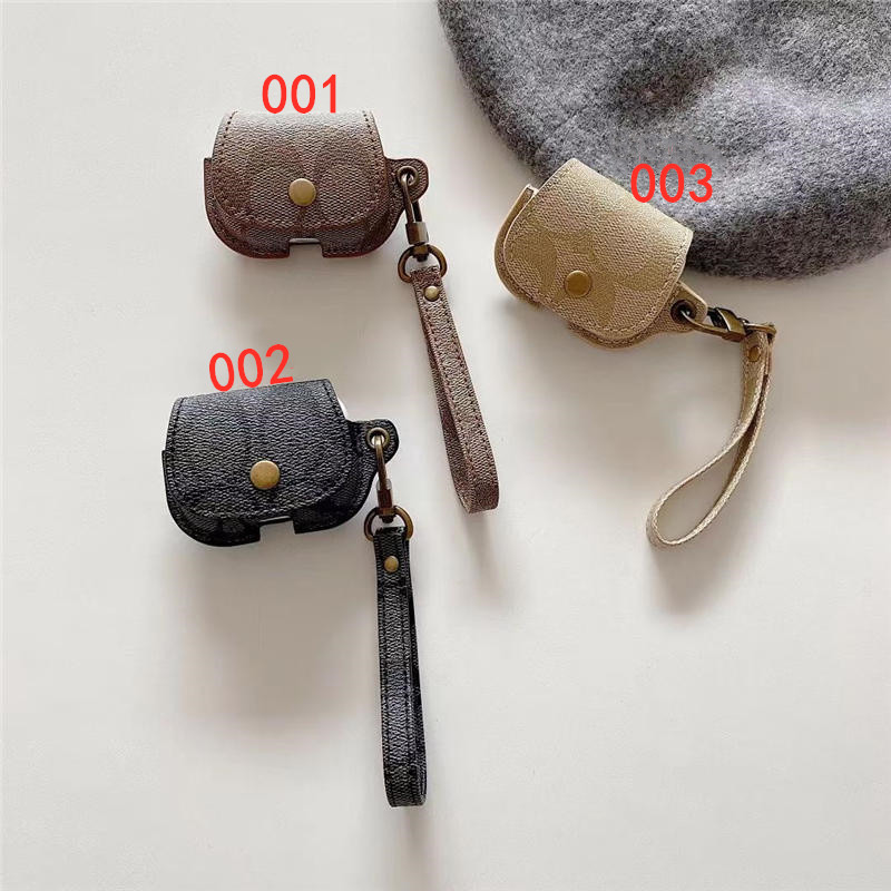 coach airpods pro ケース レザー コーチ airpods ケース ブランド コピー エアーポッズ ケース オシャレ