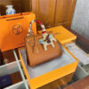 エルメス バーキン ハンドバッグ カーフレザー ミニケリー hermes 馬 チャーム ショルダーバッグ ハイブランド スカーフ付き