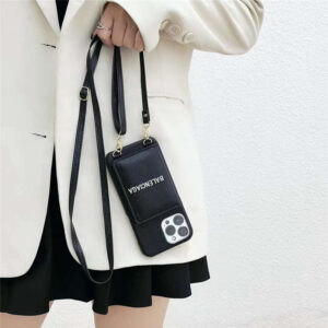 バレンシアガ iphone15/15promax ケース ショルダー balenciaga風  