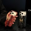 iphone17/17proケース ベルト ブランド iphone16promax/15pro 携帯ケース シャネル マーク iphone14 レザー ケース 人気 女子 韓国