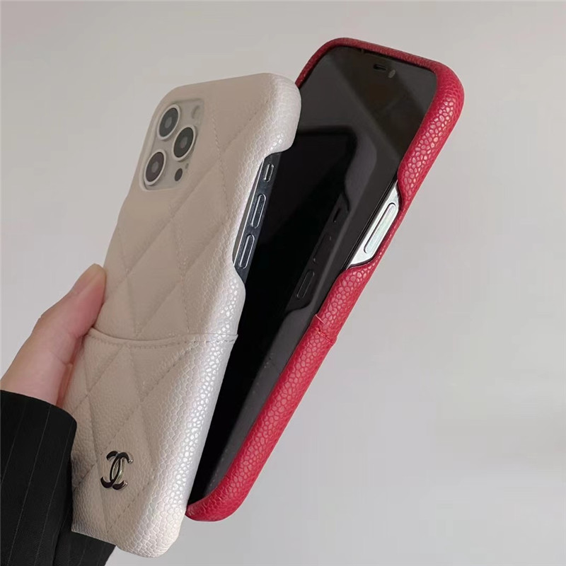 週末限定値下げ中！CHANEL キャビアスキンiPhoneケース 新品未使用  