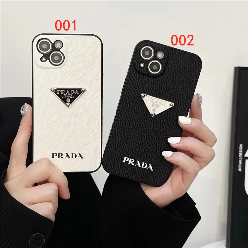 iPhone15 海外 プラダ スマホケース 黒 ブラックの通販 by rüya_shop 