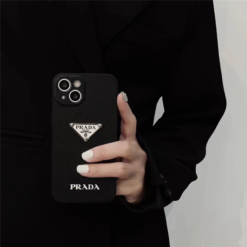 限定版 プラダ ブランド風 iPhone 14スマホケース ゴージャス prada ロゴ付き アイフォーン14pro maxスマホケース PRADA ストーン装飾 iPhone14ケース