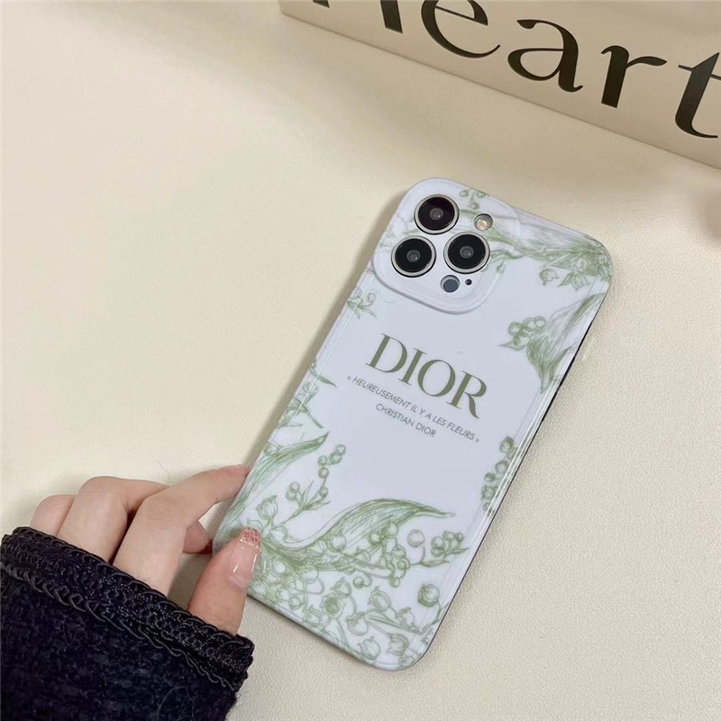 ディオール iphone15proケース 花柄 dior iphone14plus/14promax カバー 女子 かわいい アイフォン13pro/13/12promax ケース カメラ保護 iphoneソフトケース 韓国 おしゃれ