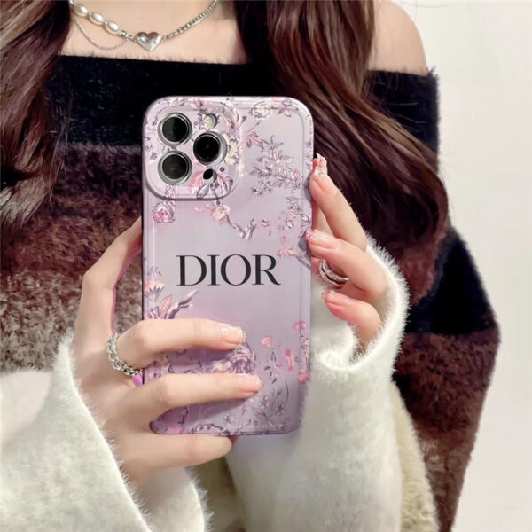 ディオール iphone15proケース 花柄 dior iphone14plus/14promax カバー 女子 かわいい アイフォン13pro/13/12promax ケース カメラ保護 iphoneソフトケース 韓国 おしゃれ