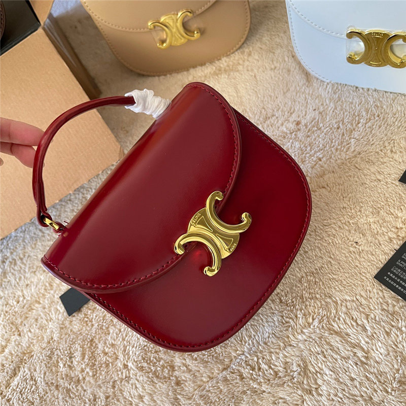 セリーヌ トリオンフ バッグ celine ミニ バッグ ショルダー バッグ ハイ ブランド カバン 芸能人 斜 めがけ クロス ボディ バッグ レディース