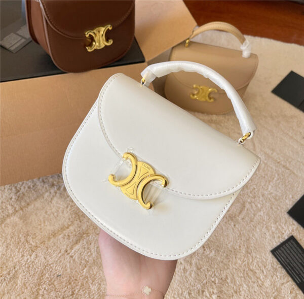 セリーヌ トリオンフ バッグ celine ミニ バッグ ショルダー バッグ ハイ ブランド カバン 芸能人 斜 めがけ クロス ボディ バッグ レディース