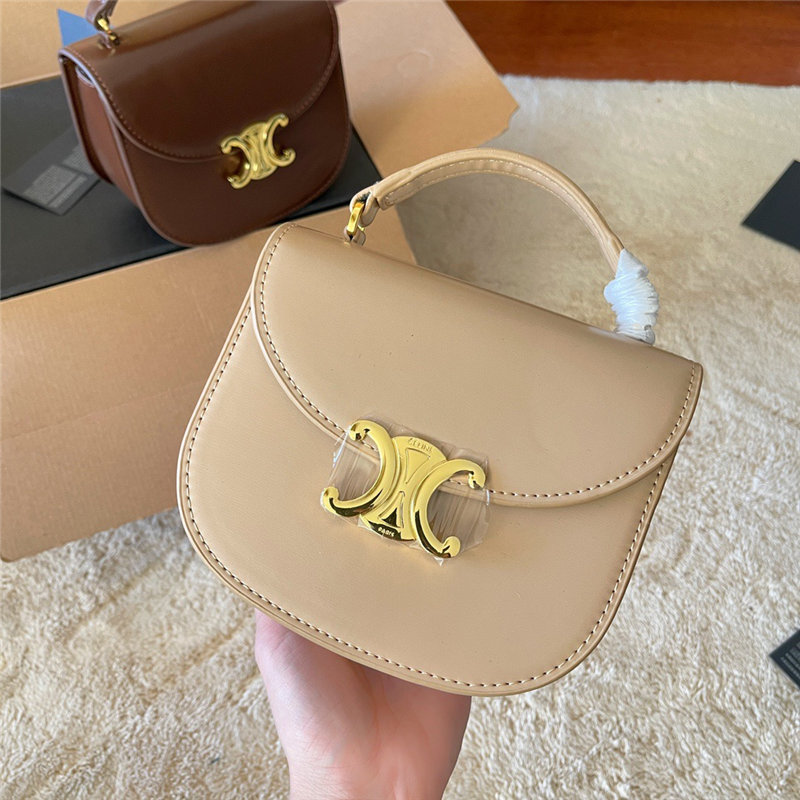 セリーヌ トリオンフ バッグ celine ミニ バッグ ショルダー バッグ ハイ ブランド カバン 芸能人 斜 めがけ クロス ボディ バッグ レディース
