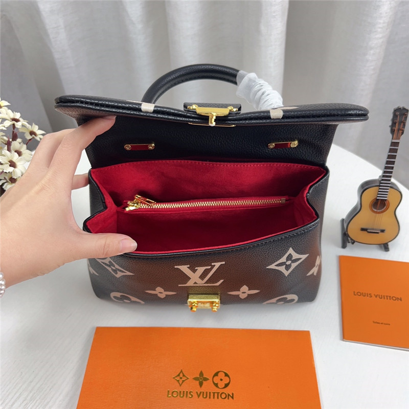 Louis Vuitton LV Madeleine BB Black Leather ref.783592 - Joli Closet