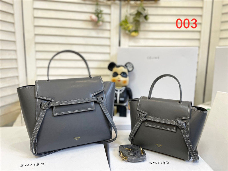 セリーヌ ベルト バッグ celine トップ ハンドル バッグ 2way ショルダーバッグ おしゃれ 牛革 通学 通勤 バッグ レディース 人気