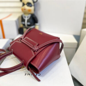 セリーヌ ベルト バッグ celine トップ ハンドル バッグ 2way ショルダーバッグ おしゃれ 牛革 通学 通勤 バッグ レディース 人気
