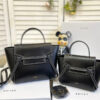 セリーヌ ベルト バッグ celine トップ ハンドル バッグ 2way ショルダーバッグ おしゃれ 牛革 通学 通勤 バッグ レディース 人気