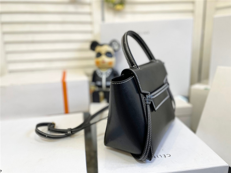 セリーヌ ベルト バッグ celine トップ ハンドル バッグ 2way ショルダーバッグ おしゃれ 牛革 通学 通勤 バッグ レディース 人気