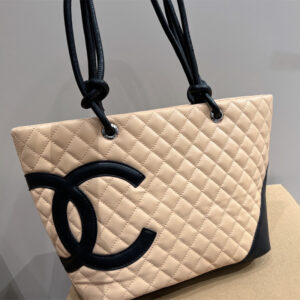 【美品✨】シャネル CHANEL カンボンライン トートバッグ ココマーク