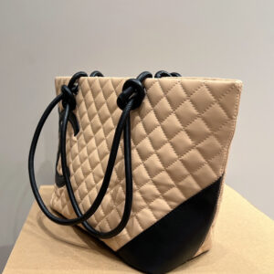 シャネル カンボンライン トート バッグ レディース 肩掛け ココマーク  