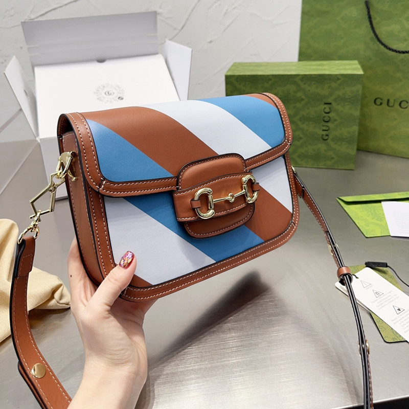 GUCCI グッチ ショルダーバッグ 〔グッチ ホースビット 1955〕スモール ショルダーバッグ ブラック系 レザー レディース GUCCI グッチ ホースビット 1955 ミニバッグ ショルダー (GUCCI