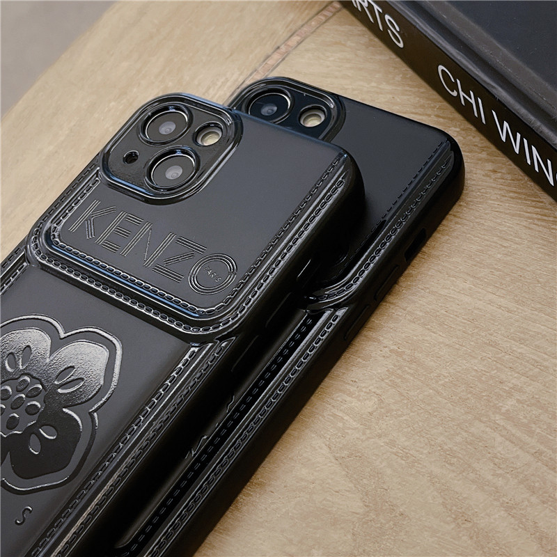 kenzo iphone15/15pro ケース おしゃれ iphone 黒 に 合う ケース ケンゾー iphone14/14promax ケース メンズ iphone13/12 ケース お 揃い さりげ ない