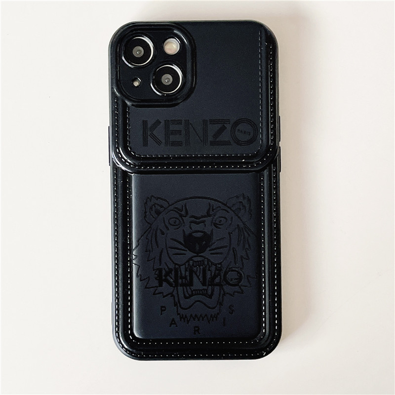 kenzo iphone15/15pro ケース おしゃれ iphone 黒 に 合う ケース