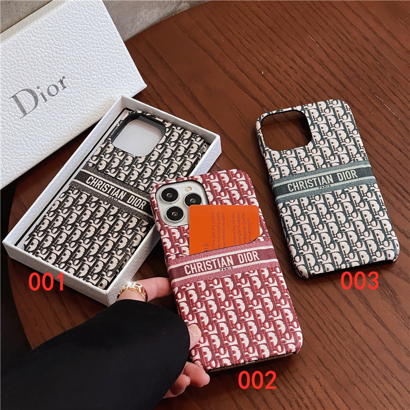 dior iphone15ケース カード収納 ディオール iphone15pro/14/14promax ケース 大人 可愛い iphone13 ケース 耐 衝撃 おしゃれ