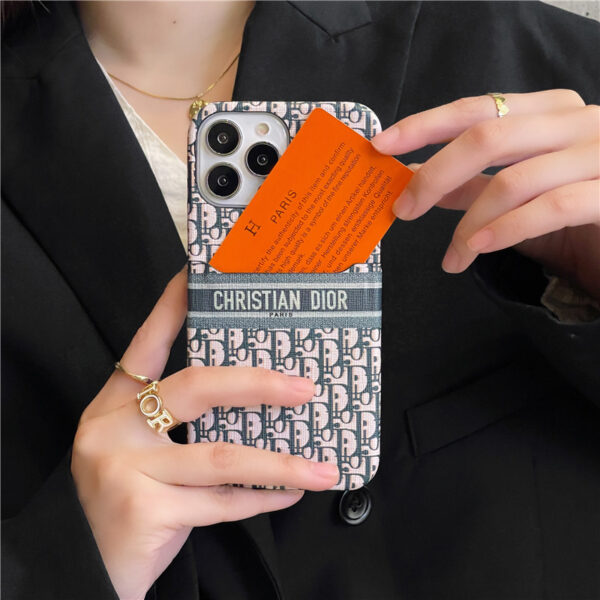 dior iphone15ケース カード収納 ディオール iphone15pro/14/14promax ケース 大人 可愛い iphone13 ケース 耐 衝撃 おしゃれ