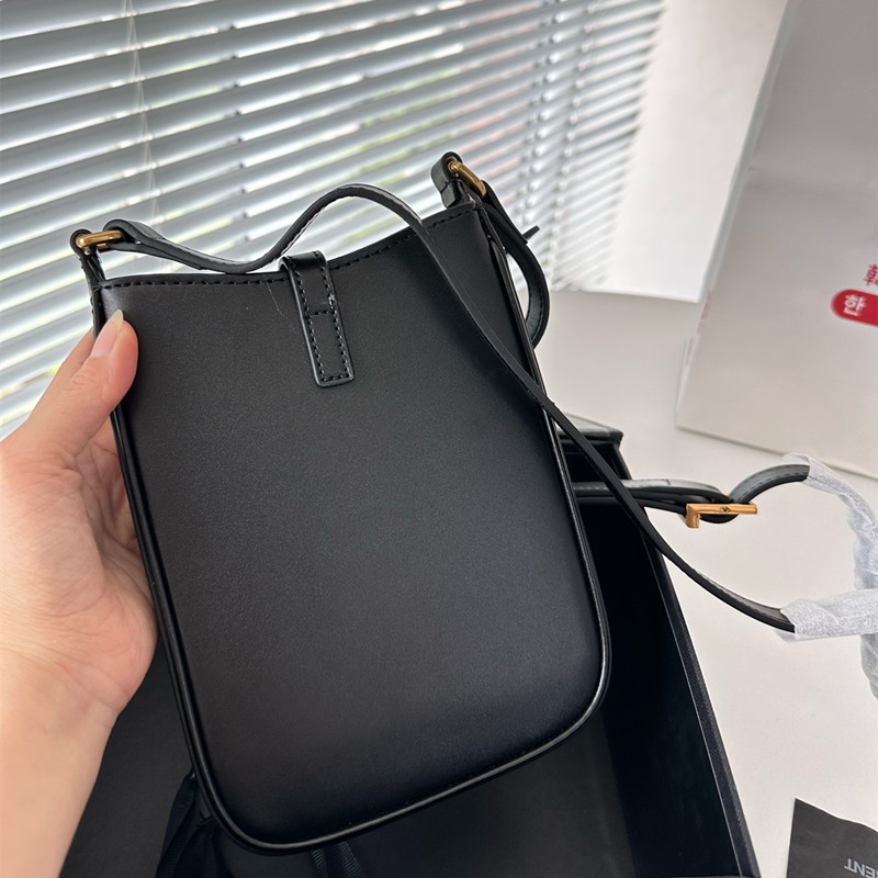 サンローラン スマホポーチ ショルダー YSL風 お 財布 ポシェット 