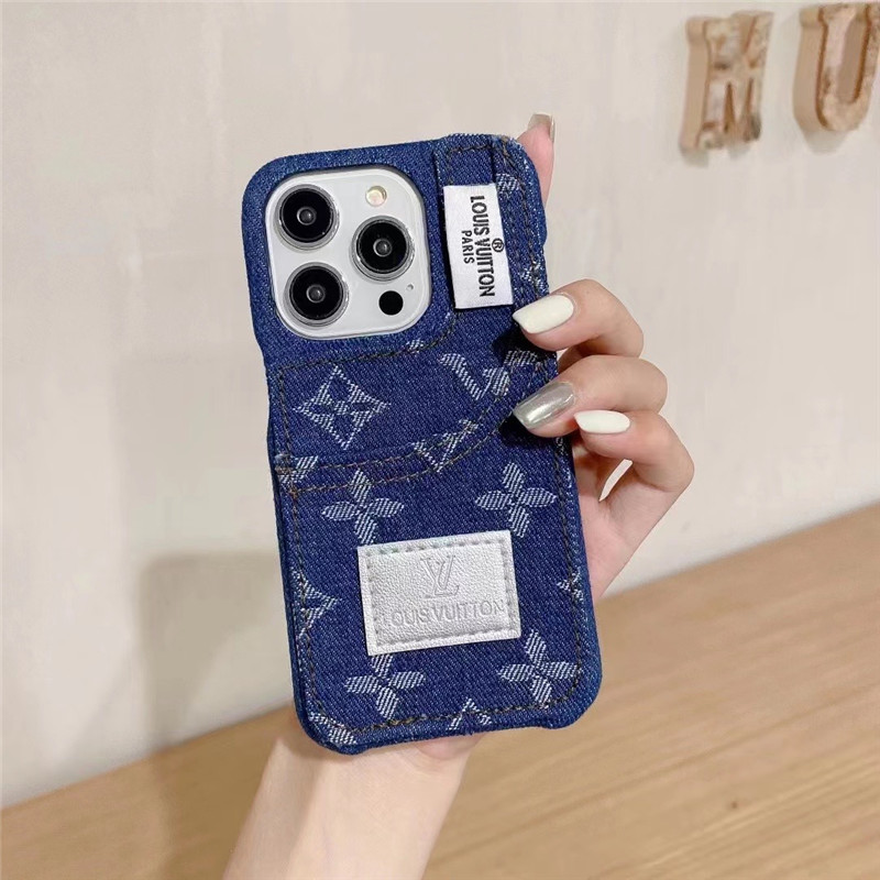 ルイヴィトン iphone15 ケース カード 収納 デニム スマホ ケース iphone15プロ ヴィトン風 iphone14/14pro ケース おしゃれ ブランド iphone13promax/12pro ケース お 揃い カップル