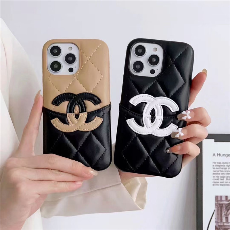 【美品】CHANEL iPhoneケース カードケース