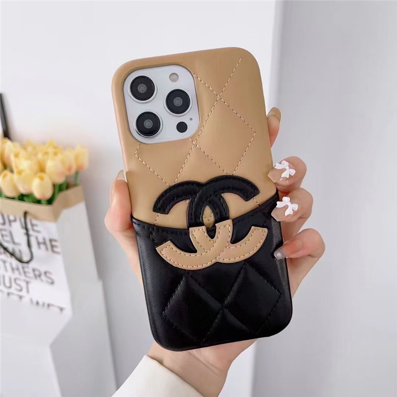 【美品】CHANEL iPhoneケース カードケース