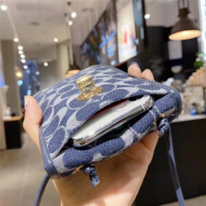 coach スマホ ショルダー スマホ ポシェット ブランド 人気 コーチ スマホポーチ メンズ レディーズ 携帯 財布 ショルダー 薄い