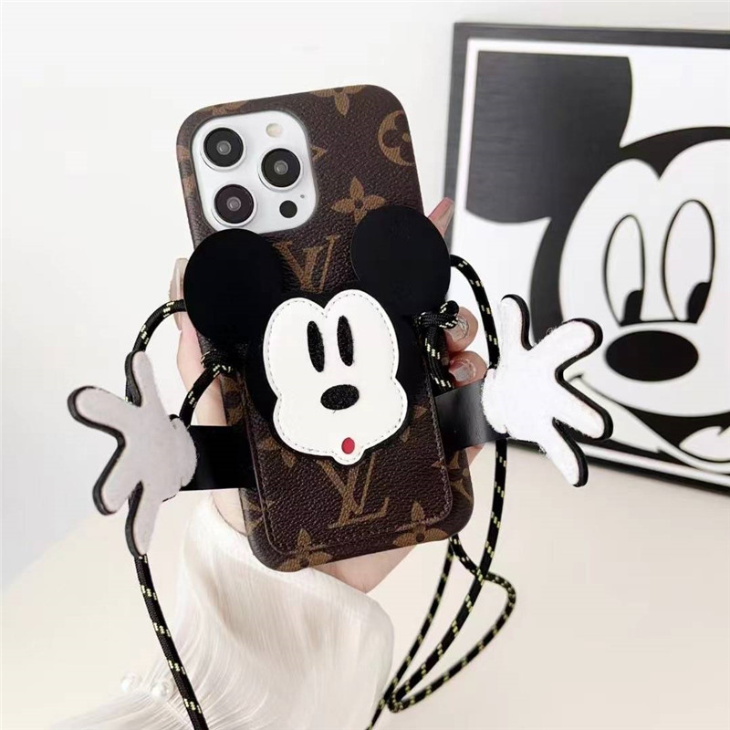 LOUIS VUITTON MICKEY MOUSE iPhone 15 Pro Max Case Cover