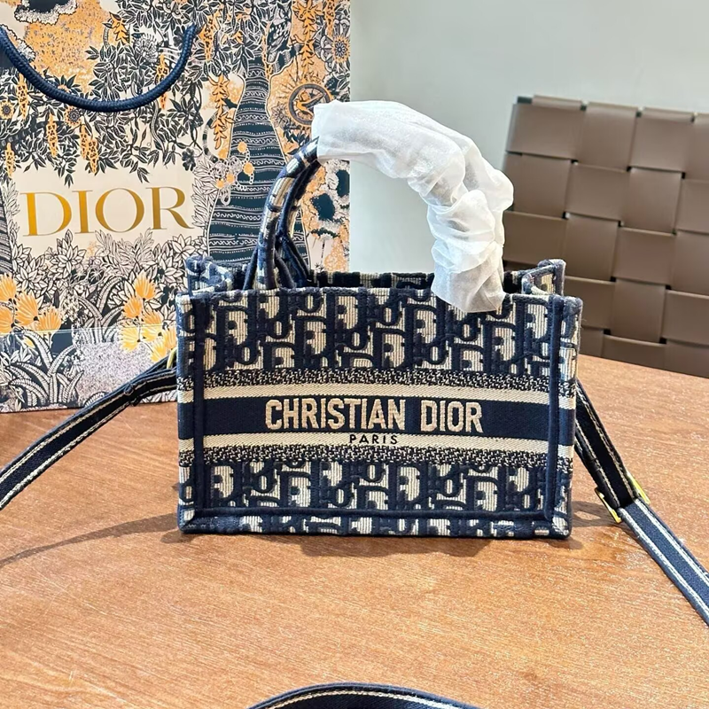 dior ブック トート ミニ ディオール ショルダー バッグ レディース 2way トート バッグ オブリーク 斜め 掛け バッグ おしゃれ デート カバン