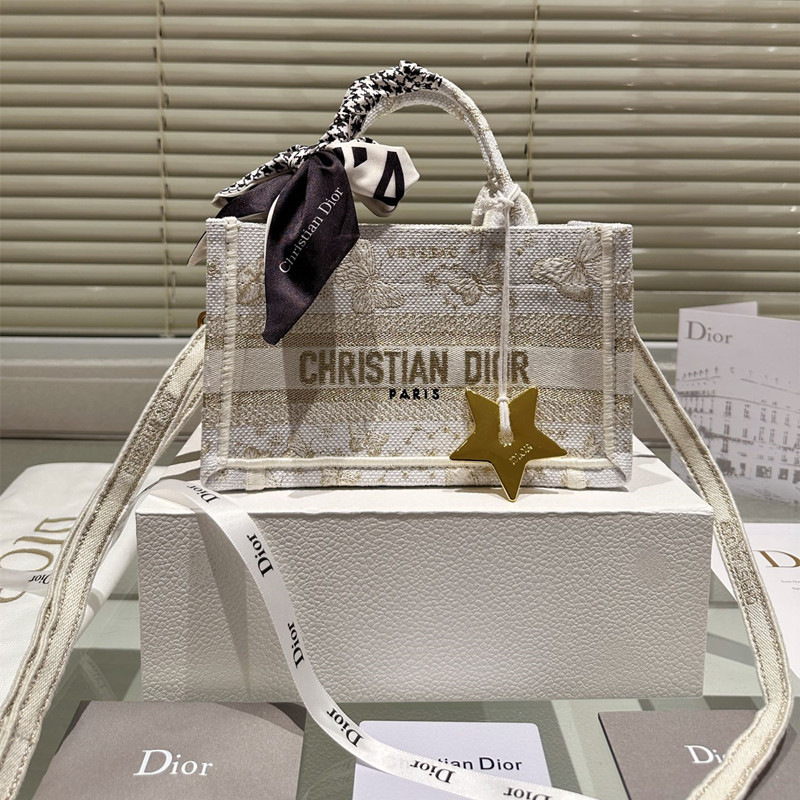 dior ブック トート ミニ ディオール ショルダー バッグ レディース 2way トート バッグ オブリーク 斜め 掛け バッグ おしゃれ デート カバン