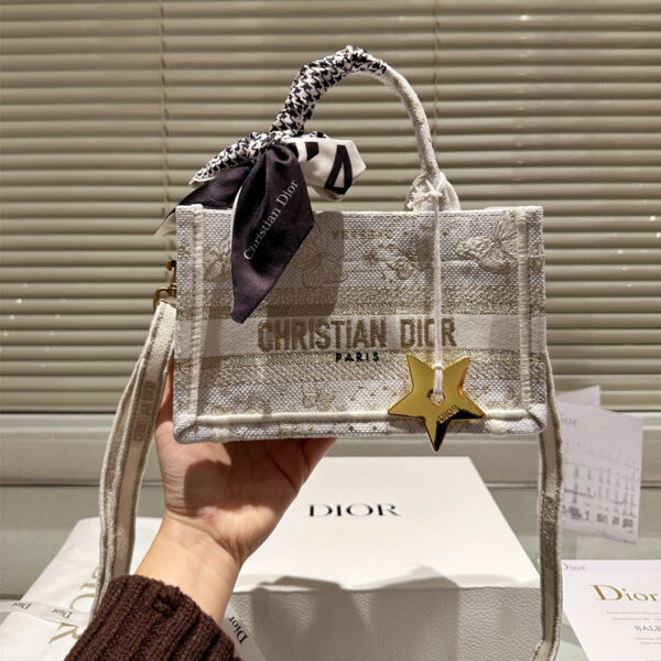 dior ブック トート ミニ ディオール ショルダー バッグ レディース 2way トート バッグ オブリーク 斜め 掛け バッグ おしゃれ デート カバン