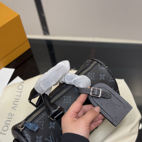 ヴィトン バッグ メンズ ショルダー ナノ・PDV モノグラム ショルダーバッグ 2way ミニブリーフケース 芸能人 ミニ バッグ ブランド お 手頃 - 画像 (4)