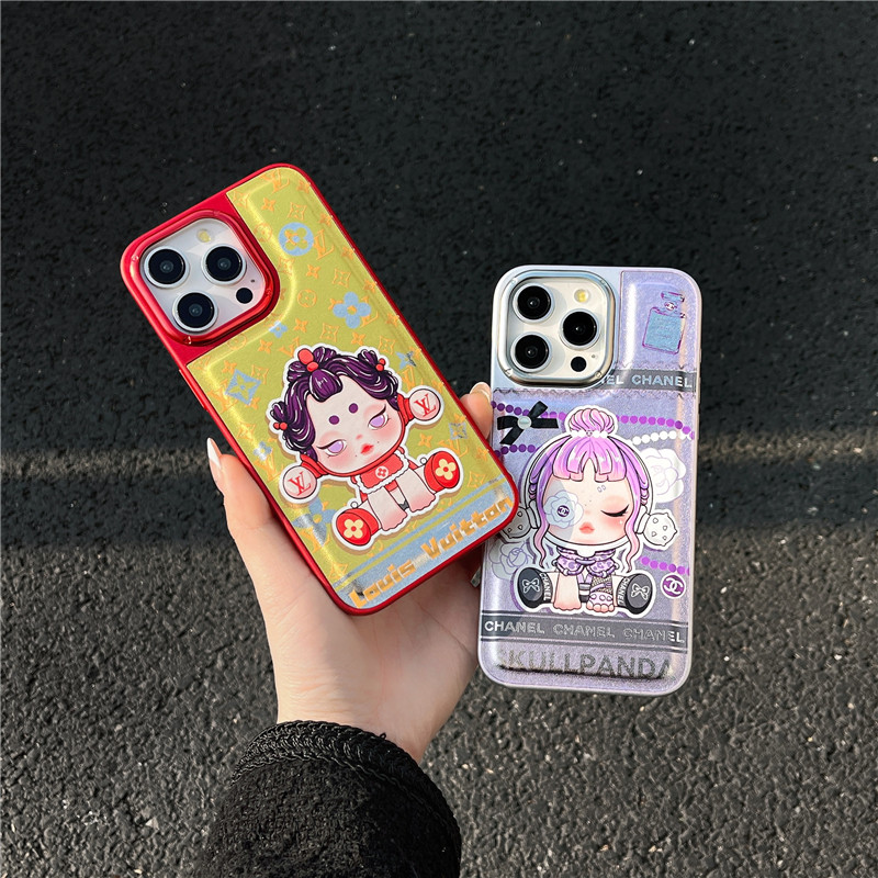 ポップ マート ルイヴィトン iphone15/15pro ケース かわいい YSL iphone14promax ケース 人気 ブランド 女子 iphone キャラクター ケース シャネル風 アイフォン13 ケース 流行り