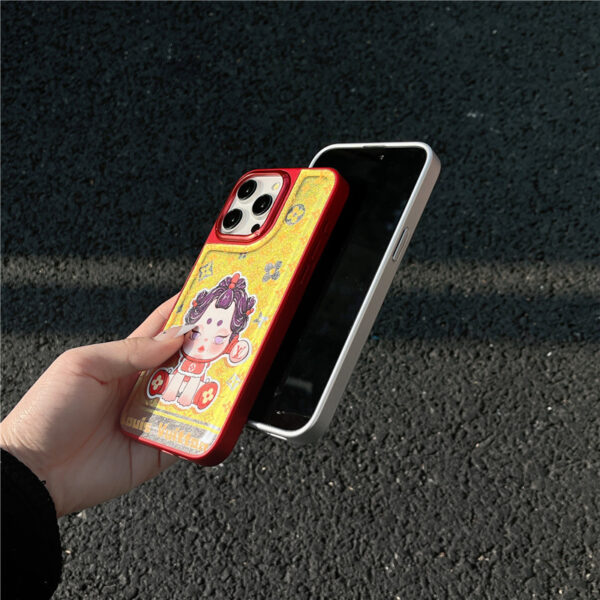 ポップ マート ルイヴィトン iphone15/15pro ケース かわいい YSL iphone14promax ケース 人気 ブランド 女子 iphone キャラクター ケース シャネル風 アイフォン13 ケース 流行り