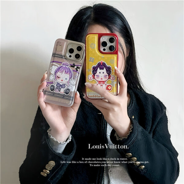 ポップ マート ルイヴィトン iphone15/15pro ケース かわいい YSL iphone14promax ケース 人気 ブランド 女子 iphone キャラクター ケース シャネル風 アイフォン13 ケース 流行り