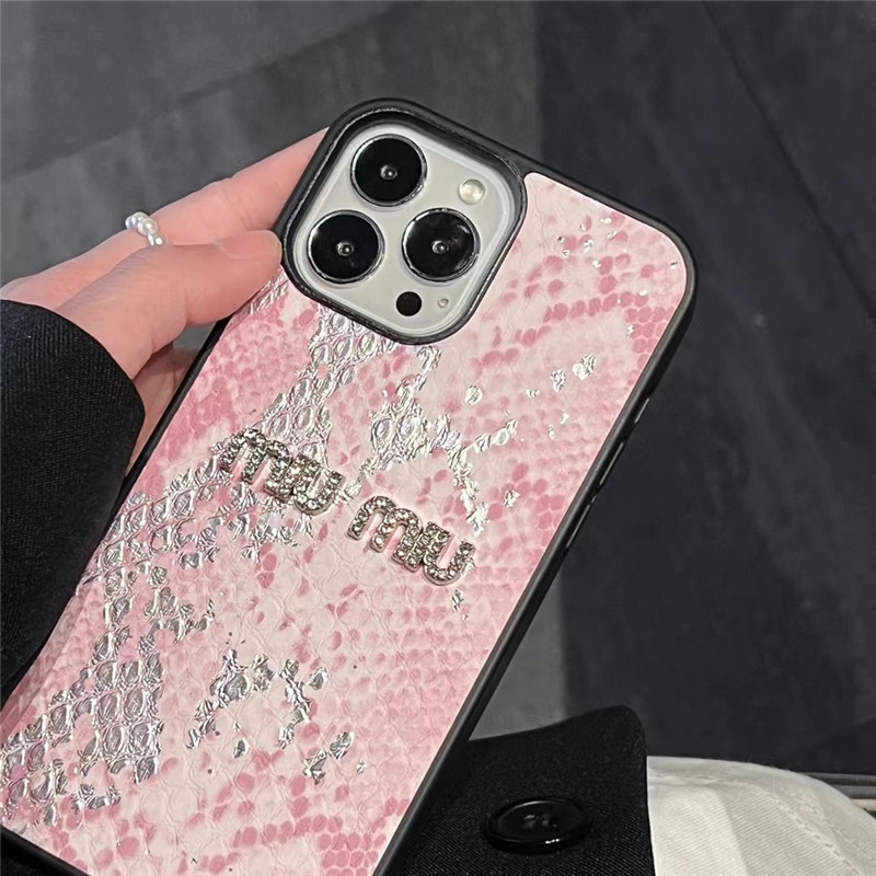 miu miu スマホケース iphone15/15pro 女子 ヘビ柄 ミュウミュウ風 iphone14 ケース かっこいい アイフォン14promax/13/12 ケース 大人 可愛い ブランド