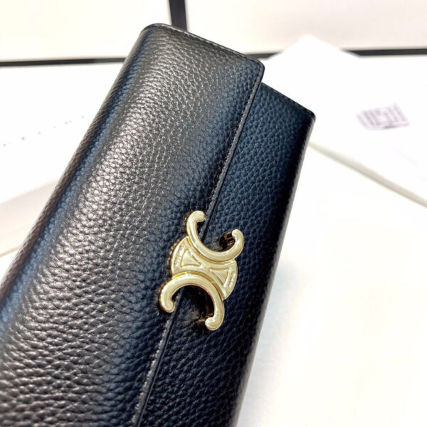 セリーヌ 長 財布 celine 財布 レディース 人気 ブランド おすすめ 財布 二 つ折り ウォレット 革 財布 使いやすい - 画像 (3)